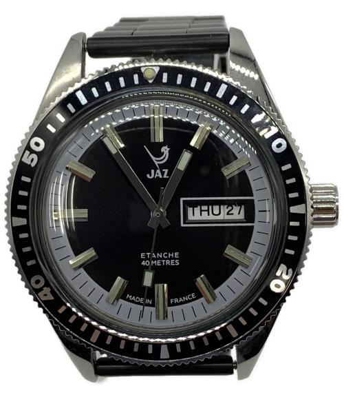 JAZ（JAZ）JAZ (JAZ) 腕時計 ブラックの古着・服飾アイテム