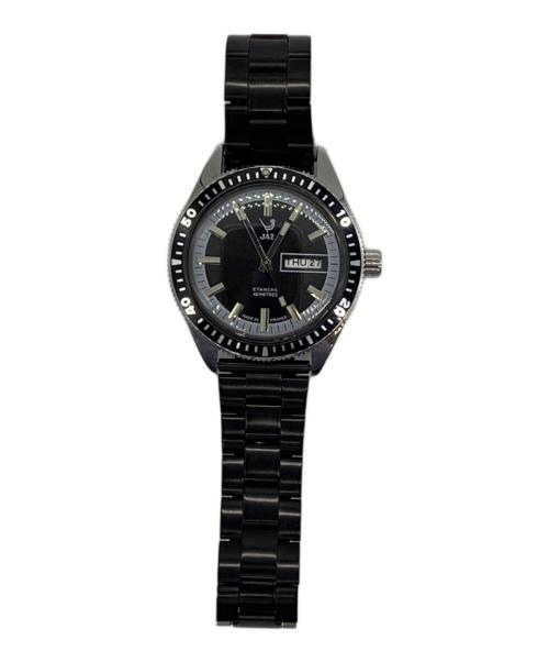 JAZ（JAZ）JAZ (JAZ) 腕時計 ブラックの古着・服飾アイテム