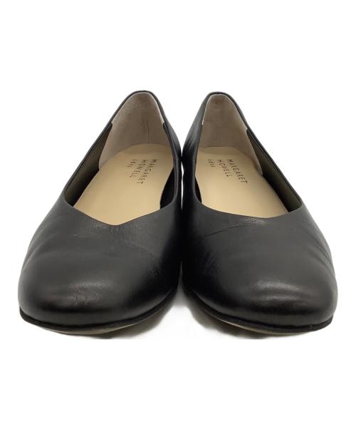 MARGARET HOWELL idea（マーガレット ハウエル アイディア）MARGARET HOWELL idea (マーガレット ハウエル アイディア) パンプス ブラック サイズ:24 1/2の古着・服飾アイテム