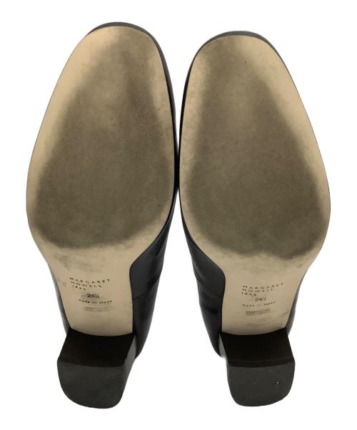 MARGARET HOWELL idea（マーガレット ハウエル アイディア）MARGARET HOWELL idea (マーガレット ハウエル アイディア) パンプス ブラック サイズ:24 1/2の古着・服飾アイテム