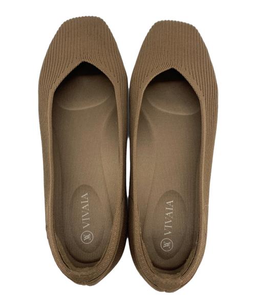 VIVAIA（ビバイア）VIVAIA (ビバイア) パンプス ブラウン サイズ:38.5の古着・服飾アイテム