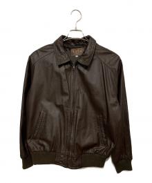 LUAU ATSUKAWA（ルアウ アツカワ）の古着「レザーブルゾン」｜ブラウン