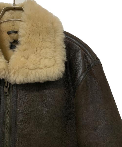 US ARMY（ユーエスアーミー）US ARMY (ユーエスアーミー) フライトジャケット ダークブラウン サイズ:記載なしの古着・服飾アイテム