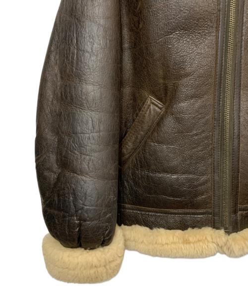 US ARMY（ユーエスアーミー）US ARMY (ユーエスアーミー) フライトジャケット ダークブラウン サイズ:記載なしの古着・服飾アイテム