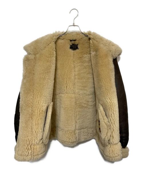 US ARMY（ユーエスアーミー）US ARMY (ユーエスアーミー) フライトジャケット ダークブラウン サイズ:記載なしの古着・服飾アイテム