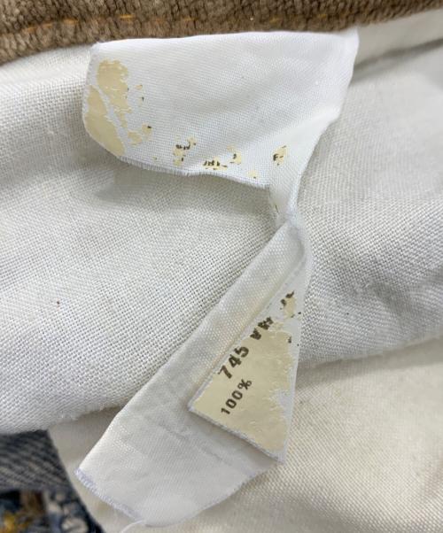 Vivienne Westwood ANGLOMANIA（ヴィヴィアンウエストウッドアングロマニア）Vivienne Westwood ANGLOMANIA (ヴィヴィアンウエストウッドアングロマニア) 切替デニムパンツ インディゴ サイズ:27の古着・服飾アイテム