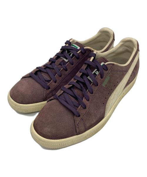 PUMA（プーマ）PUMA (プーマ) CLYDE HAIRY SUEDE パープル サイズ:26.5の古着・服飾アイテム