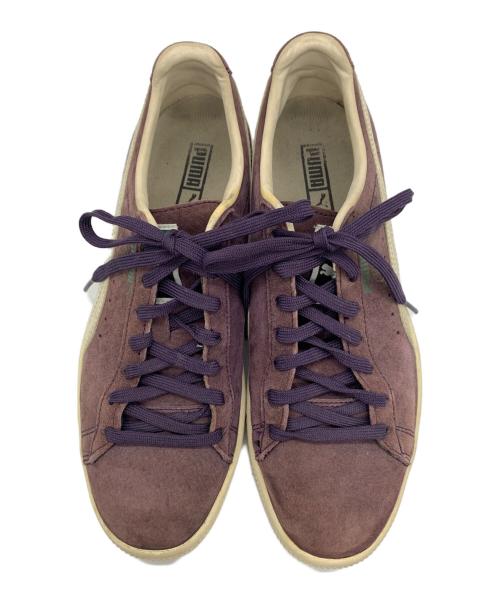 PUMA（プーマ）PUMA (プーマ) CLYDE HAIRY SUEDE パープル サイズ:26.5の古着・服飾アイテム