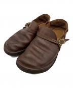 AURORA SHOESオーロラシューズ）の古着「レザーシューズ」｜ブラウン