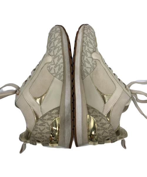 MICHAEL KORS（マイケル・コース）MICHAEL KORS (マイケル・コース) ハイカットスニーカー ベージュ サイズ:5.5Ｍの古着・服飾アイテム