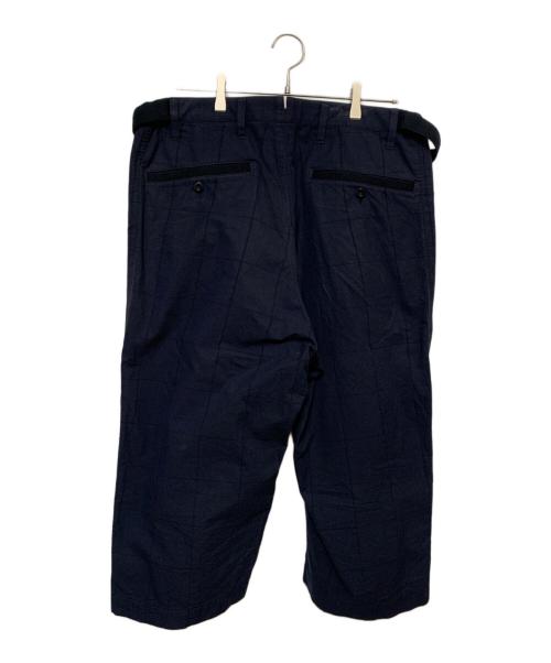 sacai（サカイ）sacai (サカイ) WIDE CROPPED PANTS ネイビー サイズ:2の古着・服飾アイテム