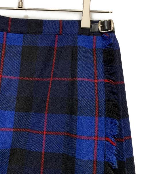 O'NEIL OF DUBLIN（オニールオブダブリン）O'NEIL OF DUBLIN (オニールオブダブリン) ラップスカート ブルー サイズ:US12の古着・服飾アイテム