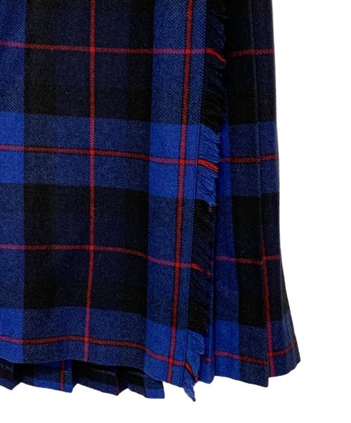 O'NEIL OF DUBLIN（オニールオブダブリン）O'NEIL OF DUBLIN (オニールオブダブリン) ラップスカート ブルー サイズ:US12の古着・服飾アイテム