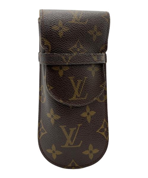 LOUIS VUITTON（ルイ ヴィトン）LOUIS VUITTON (ルイ ヴィトン) メガネケース ブラウンの古着・服飾アイテム