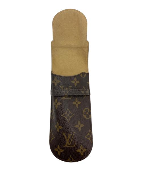 LOUIS VUITTON（ルイ ヴィトン）LOUIS VUITTON (ルイ ヴィトン) メガネケース ブラウンの古着・服飾アイテム