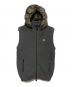 MONCLER（モンクレール）の古着「MAGLIONE TRICOT GILET ダウンベスト」｜グレー