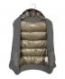 中古・古着 MONCLER (モンクレール) MAGLIONE TRICOT GILET ダウンベスト グレー サイズ:Ｌ：50000円