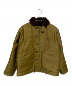 waiperワイパー）の古着「N-1デッキジャケット」｜オリーブ