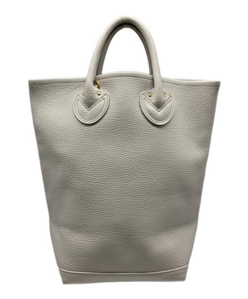 YOUNG & OLSEN The DRYGOODS STORE（ヤングアンドオルセン ザ ドライグッズストア）YOUNG & OLSEN The DRYGOODS STORE (ヤングアンドオルセン ザ ドライグッズストア) EMBOSSED LEATHER HAVERSACK アイボリー 未使用品の古着・服飾アイテム