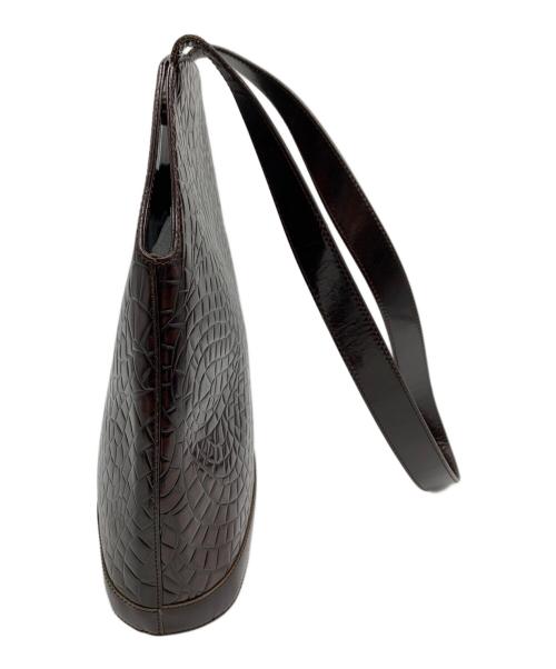 GIORGIO ARMANI（ジョルジョアルマーニ）GIORGIO ARMANI (ジョルジョアルマーニ) ショルダーバッグ ブラウンの古着・服飾アイテム