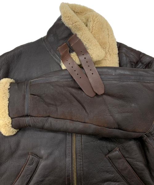 US SHEEPSKIN（USシープスキン）US SHEEPSKIN (USシープスキン) B-3フライトジャケット ブラウン サイズ:36の古着・服飾アイテム