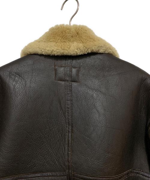 US SHEEPSKIN（USシープスキン）US SHEEPSKIN (USシープスキン) B-3フライトジャケット ブラウン サイズ:36の古着・服飾アイテム