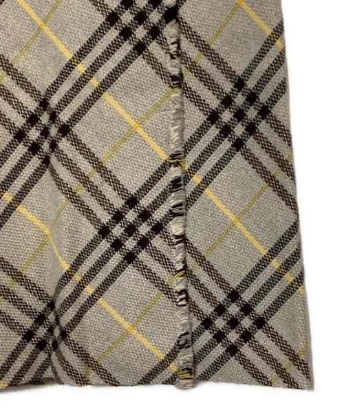 BURBERRY LONDON（バーバリーロンドン）BURBERRY LONDON (バーバリーロンドン) ノバチェックウールスカート グレー サイズ:40の古着・服飾アイテム
