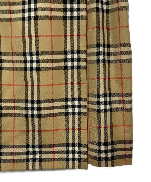 Burberry's（バーバリーズ）Burberry's (バーバリーズ) ノバチェックラップスカート ベージュ サイズ:40の古着・服飾アイテム