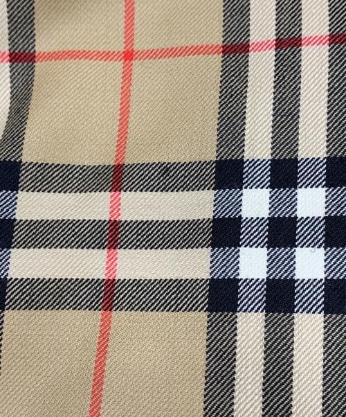 Burberry's（バーバリーズ）Burberry's (バーバリーズ) ノバチェックラップスカート ベージュ サイズ:40の古着・服飾アイテム