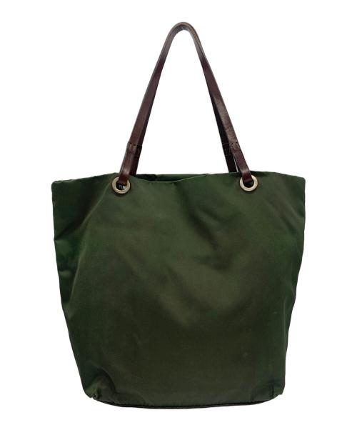 FENDI（フェンディ）FENDI (フェンディ) ハンドバッグ グリーンの古着・服飾アイテム