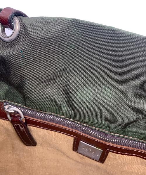 FENDI（フェンディ）FENDI (フェンディ) ハンドバッグ グリーンの古着・服飾アイテム