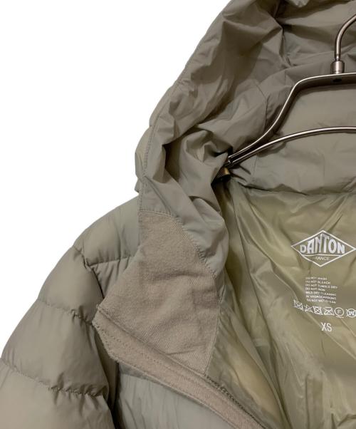 DANTON（ダントン）DANTON (ダントン) MIDDLE DOWN HOODED COAT ベージュ サイズ:XSの古着・服飾アイテム
