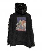 DeliveryHells-）の古着「プルオーバーパーカー」｜ブラック