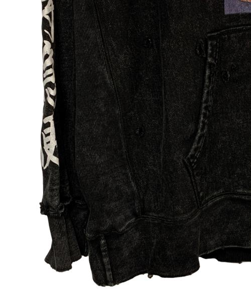 DeliveryHells（-）DeliveryHells (-) プルオーバーパーカー ブラック サイズ:XLの古着・服飾アイテム