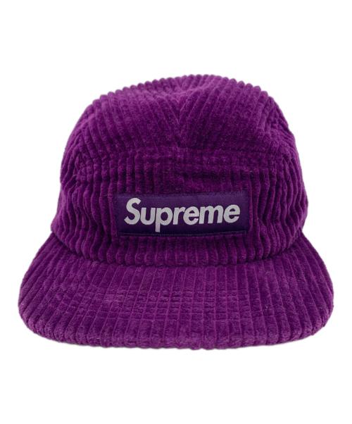 SUPREME（シュプリーム）Supreme (シュプリーム) コーデュロイキャップ パープル サイズ:記載なしの古着・服飾アイテム