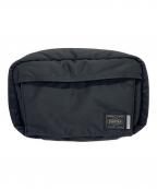 PORTER×SHISEIDO MENポーター×シセイドウ メン）の古着「トラベルポーチ」｜ブラック