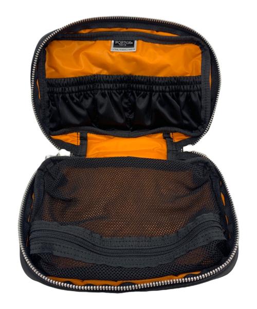 PORTER（ポーター）PORTER (ポーター) SHISEIDO MEN (シセイドウ メン) トラベルポーチ ブラックの古着・服飾アイテム