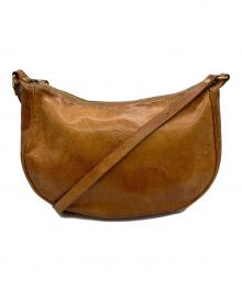 IL BISONTE（イル ビゾンテ）の古着「ラウンドショルダーバッグ」｜ブラウン