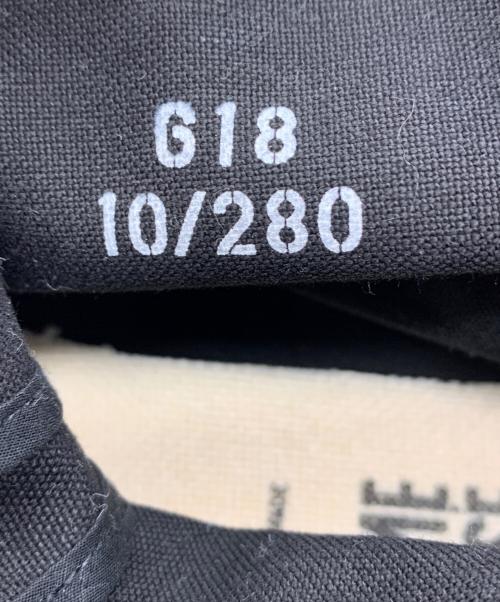 HOMME PLISSE ISSEY MIYAKE（オム プリッセ イッセイ ミヤケ）HOMME PLISSE ISSEY MIYAKE (オム プリッセ イッセイ ミヤケ) WAKOUWA (ワクワ) ×WAKOUWA デッキシューズ ブラック サイズ:28の古着・服飾アイテム