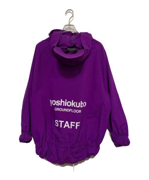 yoshiokubo（ヨシオクボ）yoshiokubo (ヨシオクボ) フィッシャーマンブルゾン パープル サイズ:3の古着・服飾アイテム