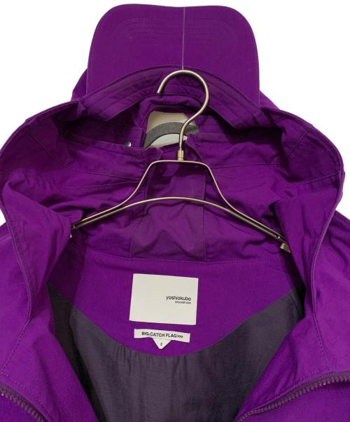 yoshiokubo（ヨシオクボ）yoshiokubo (ヨシオクボ) フィッシャーマンブルゾン パープル サイズ:3の古着・服飾アイテム