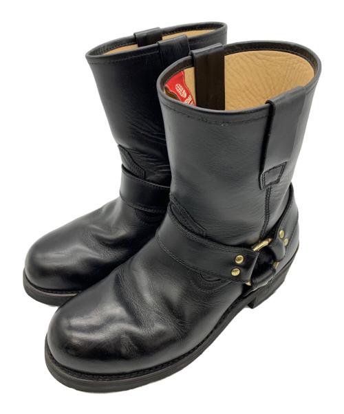 CEDAR CREST（セダークレスト）CEDAR CREST (セダークレスト) エンジニアブーツ ブラック サイズ:26.5の古着・服飾アイテム