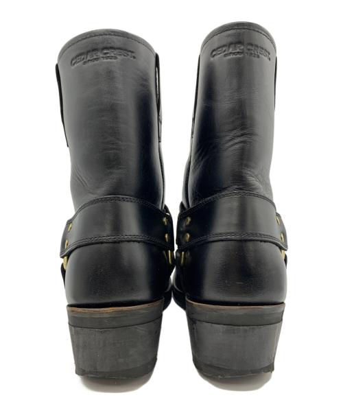 CEDAR CREST（セダークレスト）CEDAR CREST (セダークレスト) エンジニアブーツ ブラック サイズ:26.5の古着・服飾アイテム