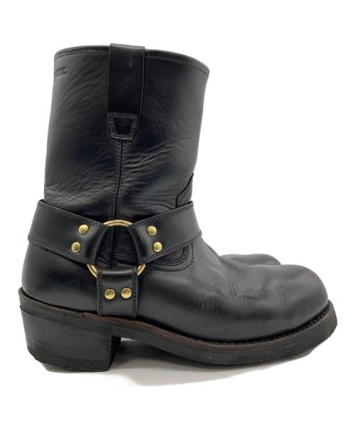 CEDAR CREST（セダークレスト）CEDAR CREST (セダークレスト) エンジニアブーツ ブラック サイズ:26.5の古着・服飾アイテム