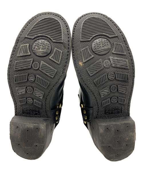 CEDAR CREST（セダークレスト）CEDAR CREST (セダークレスト) エンジニアブーツ ブラック サイズ:26.5の古着・服飾アイテム