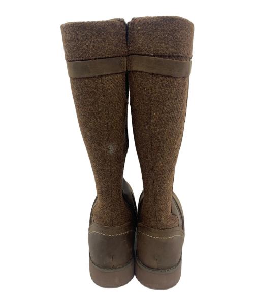 Eddie Bauer（エディーバウアー）Eddie Bauer (エディーバウアー) ロングブーツ ブラウン サイズ:23.5の古着・服飾アイテム