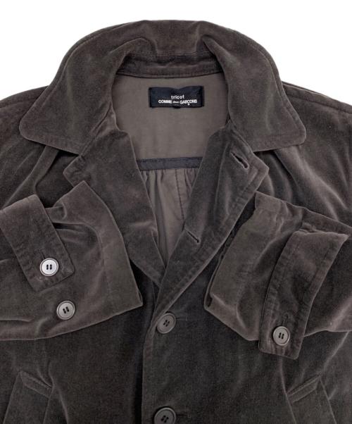 COMME des GARCONS tricot（コムデギャルソントリコ）COMME des GARCONS tricot (コムデギャルソントリコ) コート ブラウン サイズ:Sの古着・服飾アイテム