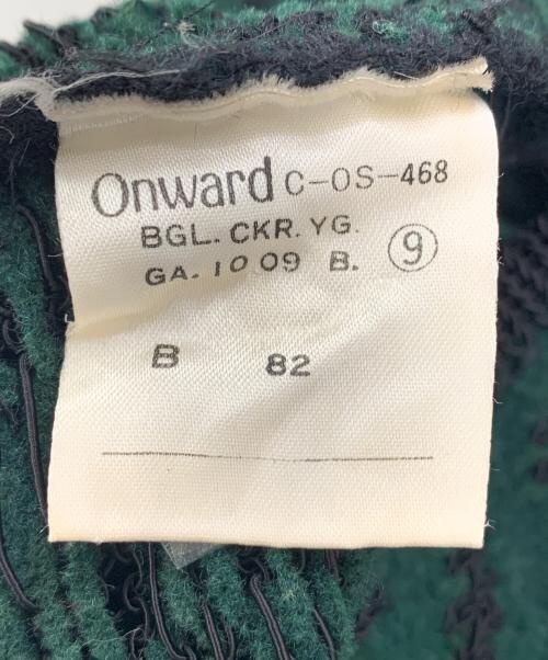 Jean Paul GAULTIER（ジャンポールゴルチェ）Jean Paul GAULTIER (ジャンポールゴルチェ) ニットジャケット グリーン サイズ:9の古着・服飾アイテム