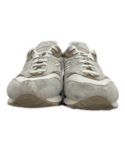 NEW BALANCE（ニューバランス）NEW BALANCE (ニューバランス) スニーカー グレー×ベージュ サイズ:28の古着・服飾アイテム