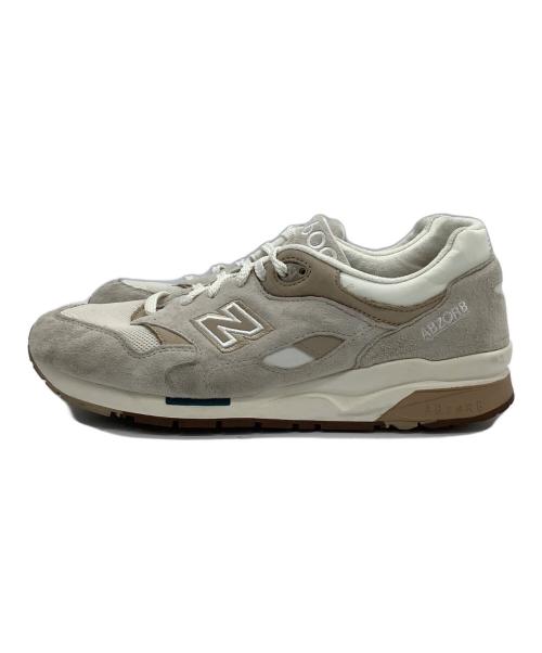 NEW BALANCE（ニューバランス）NEW BALANCE (ニューバランス) スニーカー グレー×ベージュ サイズ:28の古着・服飾アイテム